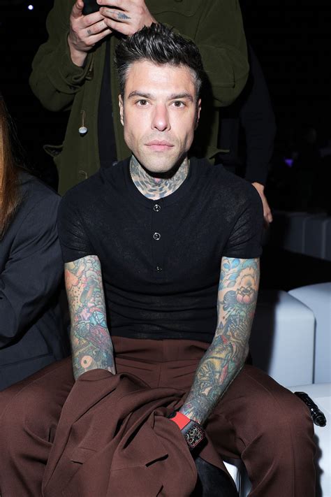 giacca versace fedez|Fedez attends the Versace fashion show during the Milan .